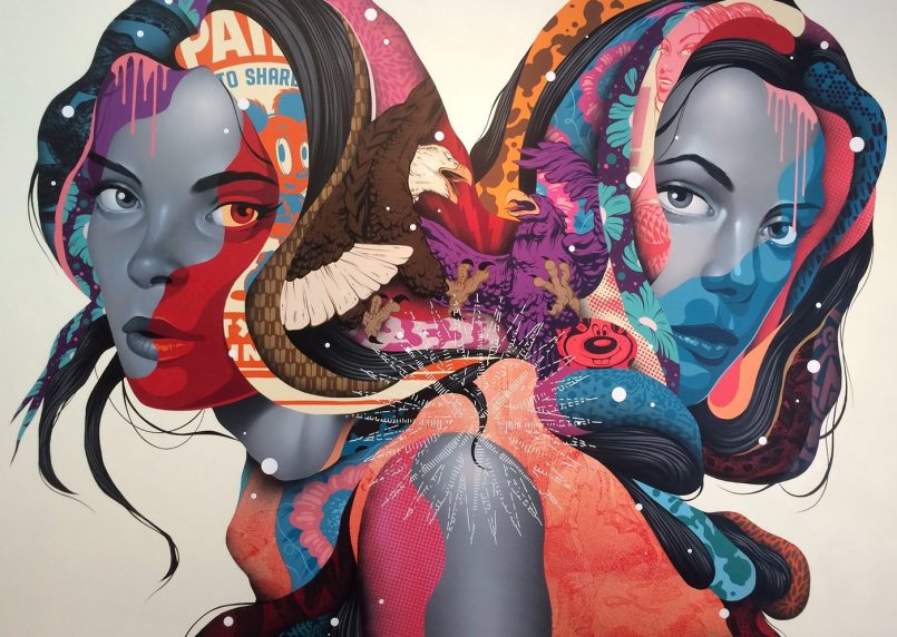 New Mixed Media Artworks by Tristan Eaton | Daily design inspiration ...
