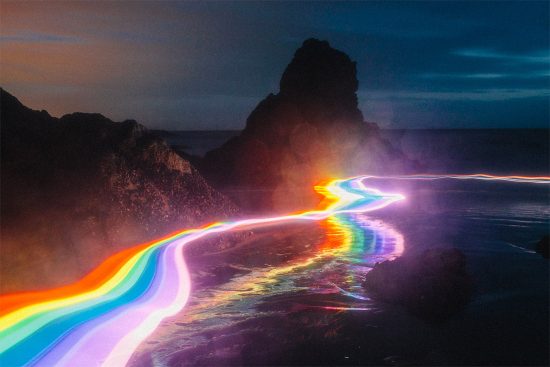 Rainbow Road: Photography Series by Daniel Mercadante | Daily design ...