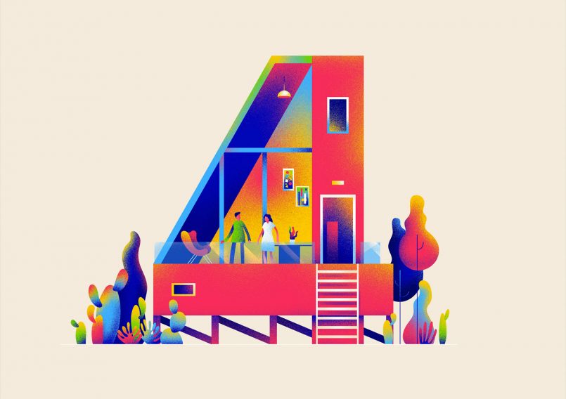 Numerical Architecture: Creative Typography by Muhammed Sajid | Daily ...