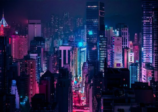 Glow: Saturated Cityscapes by Xavier Portela | Daily design inspiration ...