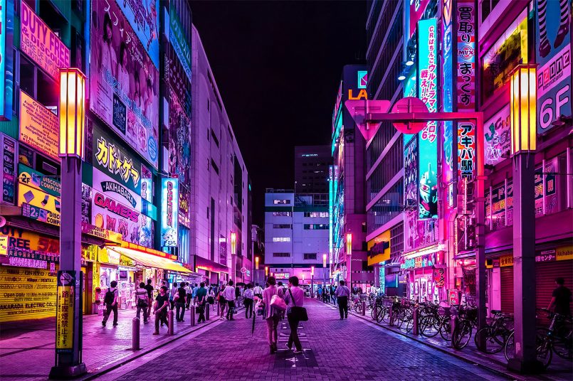 Glow: Saturated Cityscapes by Xavier Portela | Daily design inspiration ...