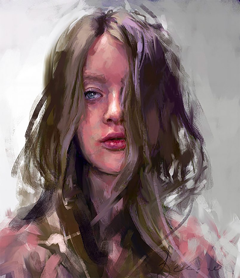 Expressive Female Portraits by Ivana Besevic | Daily design inspiration ...