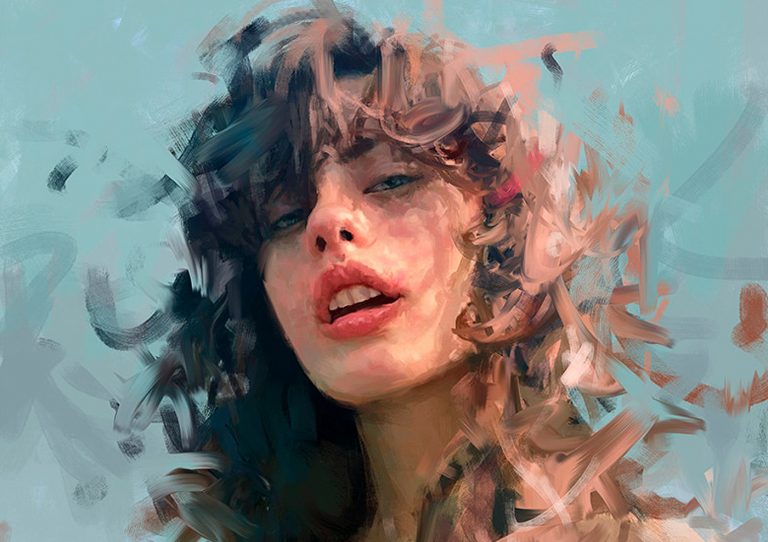 Expressive Female Portraits By Ivana Besevic Daily Design Inspiration