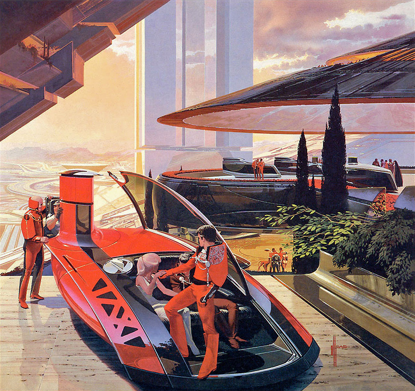 Visual Futurism: Incredible Artworks by Syd Mead | Daily design ...