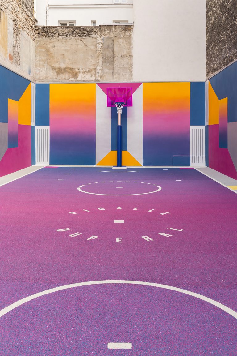 Pigalle Basketball Court by Ill Studio & Nike | Daily design ...