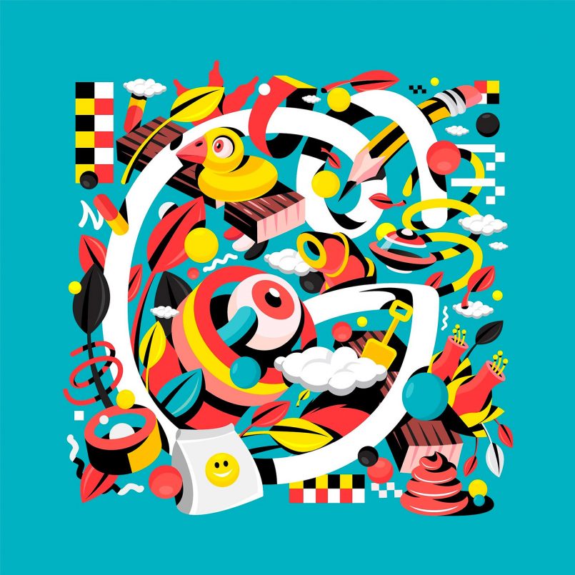 Trippy Illustrations by David Oku | Daily design inspiration for ...