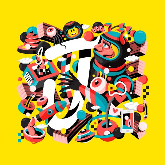 Trippy Illustrations by David Oku | Daily design inspiration for ...