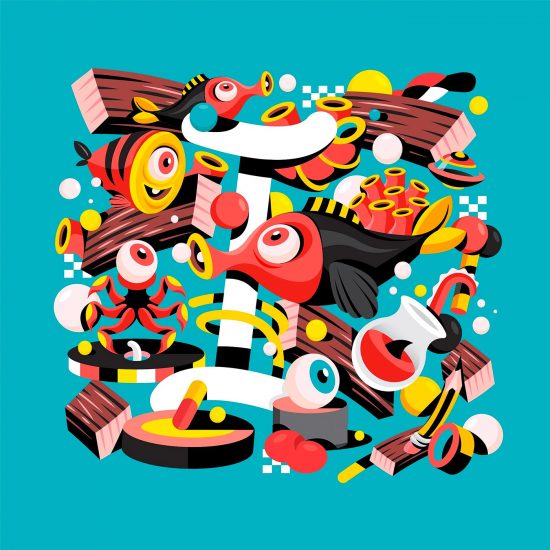 Trippy Illustrations by David Oku | Daily design inspiration for ...