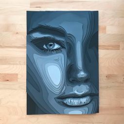 Layered Paper Portraits by Shelley Castillo Garcia | Daily design ...
