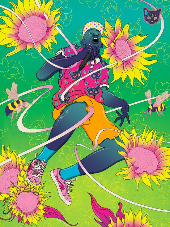 Vibrant Psychedelic Illustrations by Murugiah | Daily design ...