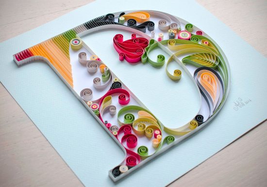 Creative Paper Lettering Artworks by Anna Chiara Valentini | Daily ...