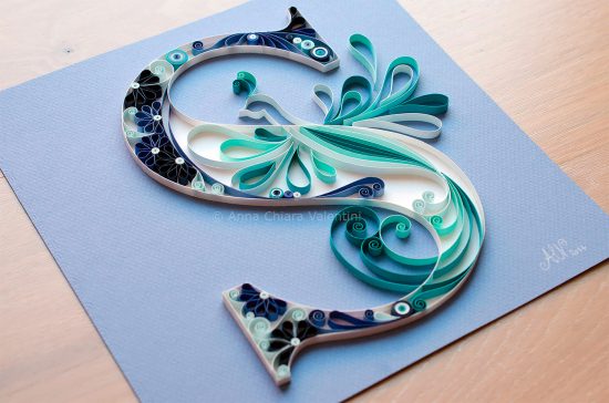 Creative Paper Lettering Artworks by Anna Chiara Valentini | Daily ...