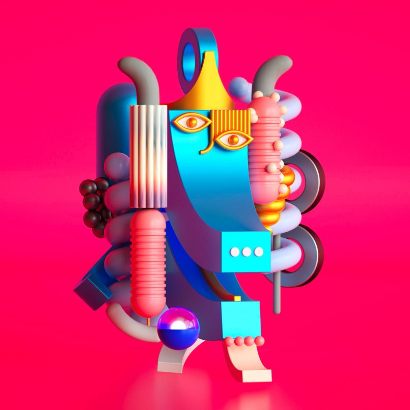 Picasso Characters: 3D Artworks by Omar Aqil | Daily design inspiration ...