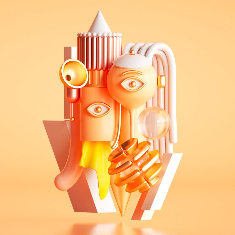 Picasso Characters: 3D Artworks by Omar Aqil | Daily design inspiration ...