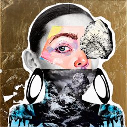 Layered Mixed-Media Paintings by AM DeBrincat | Daily design ...