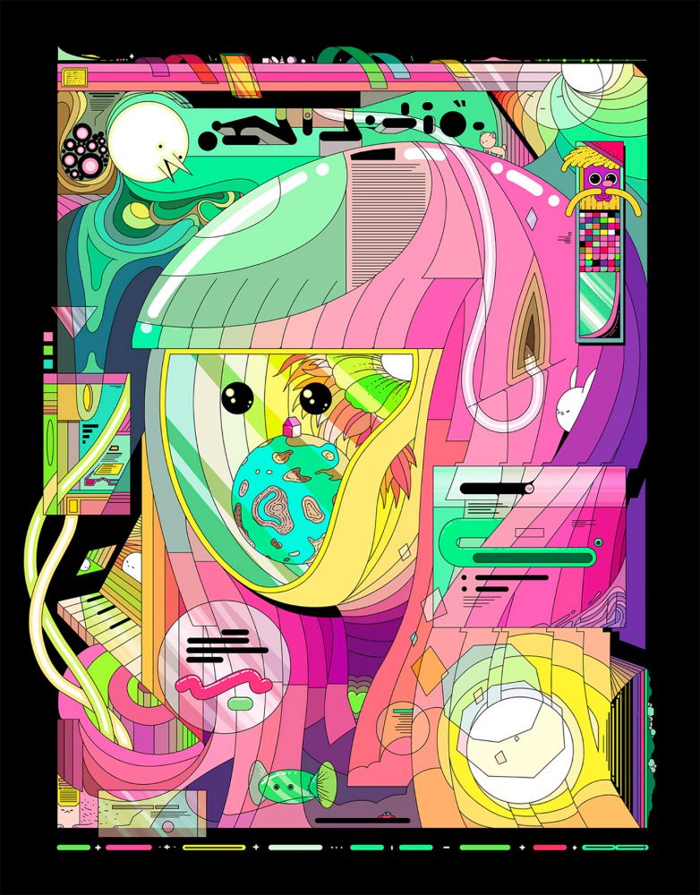 Gibberish Exploration: Illustrations by Ori Toor | Daily design ...