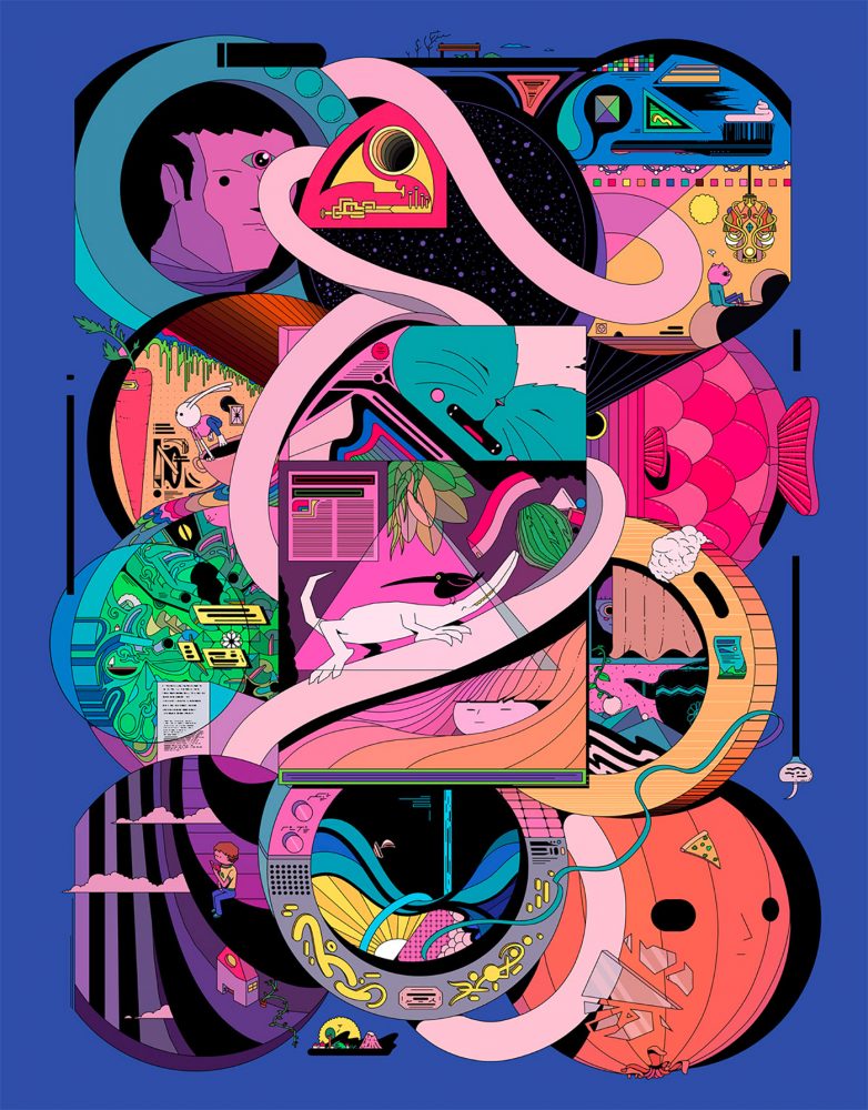 Gibberish Exploration: Illustrations by Ori Toor | Daily design ...