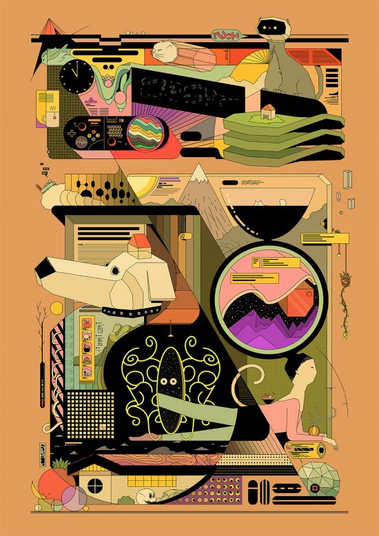 Gibberish Exploration: Illustrations by Ori Toor | Daily design ...