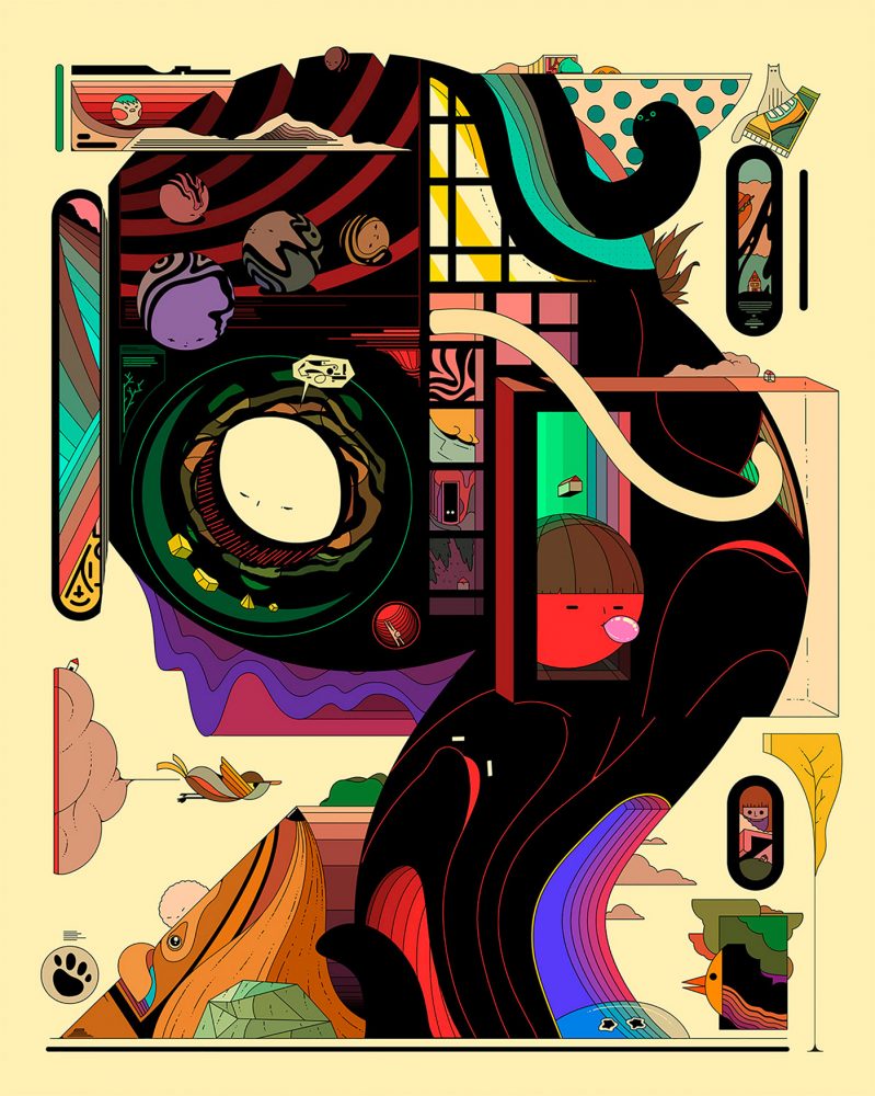 Gibberish Exploration: Illustrations by Ori Toor | Daily design ...