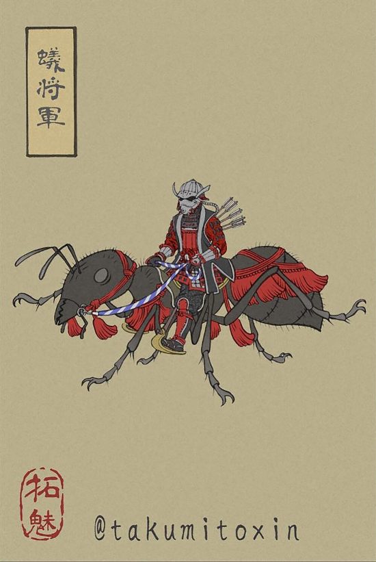 Japanese Style Superheroes & Villains by Takumi | Daily design ...