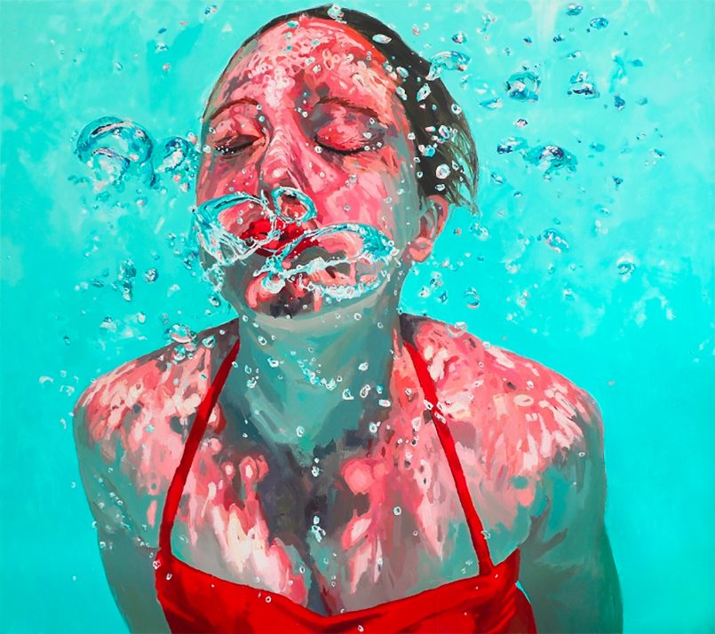 Submerged: Underwater Paintings by Samantha French | Daily design ...