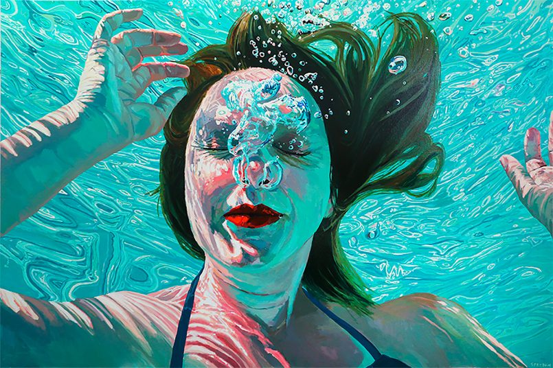 Submerged: Underwater Paintings by Samantha French | Daily design ...