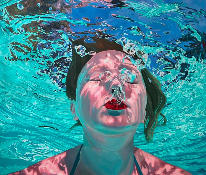 Submerged: Underwater Paintings by Samantha French | Daily design ...