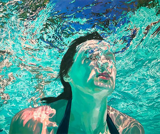 Submerged: Underwater Paintings by Samantha French | Daily design ...