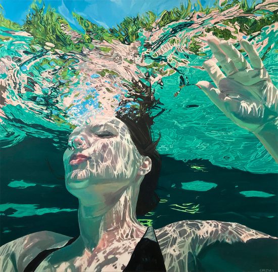 Submerged: Underwater Paintings by Samantha French | Daily design ...