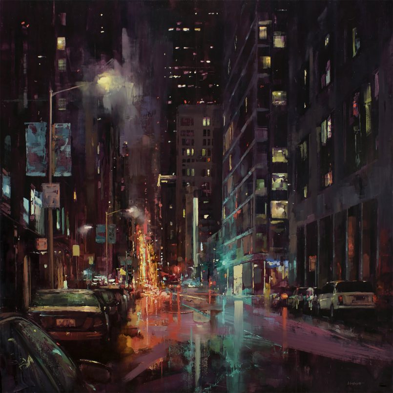 City Streets: Paintings by Lindsey Kustusch | Daily design inspiration ...