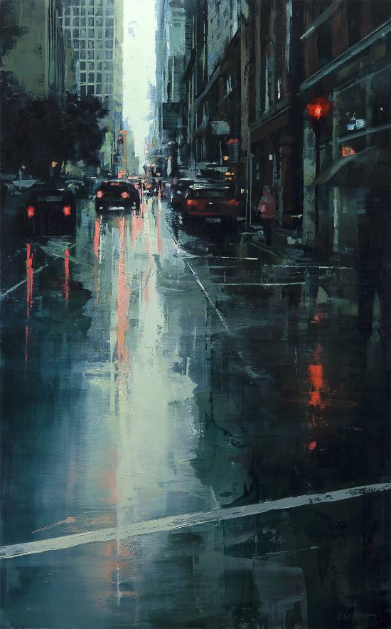 City Streets: Paintings by Lindsey Kustusch | Daily design inspiration ...