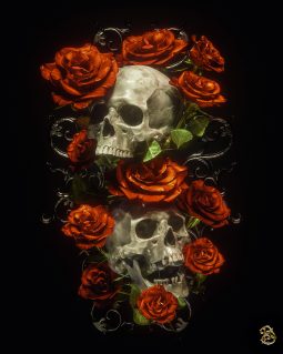 Memento Mori: Macabre Digital Art by Billelis | Daily design ...