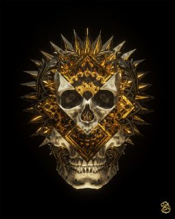 Memento Mori: Macabre Digital Art by Billelis | Daily design ...