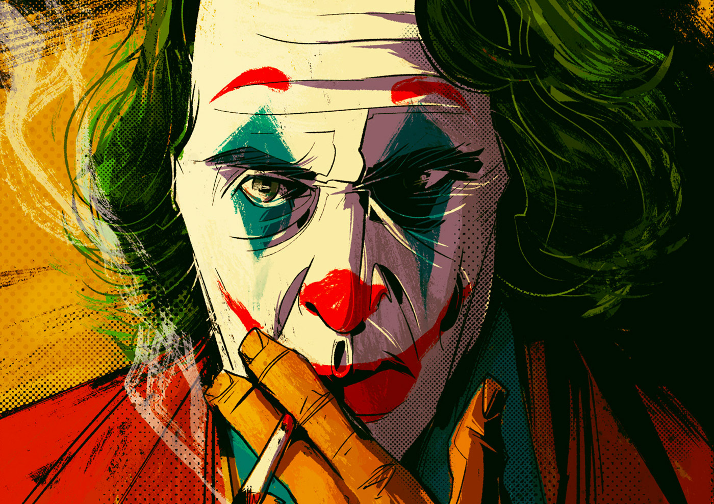 so serious? The Joker Artwork Collection | Daily design inspiration for creatives | Inspiration Grid
