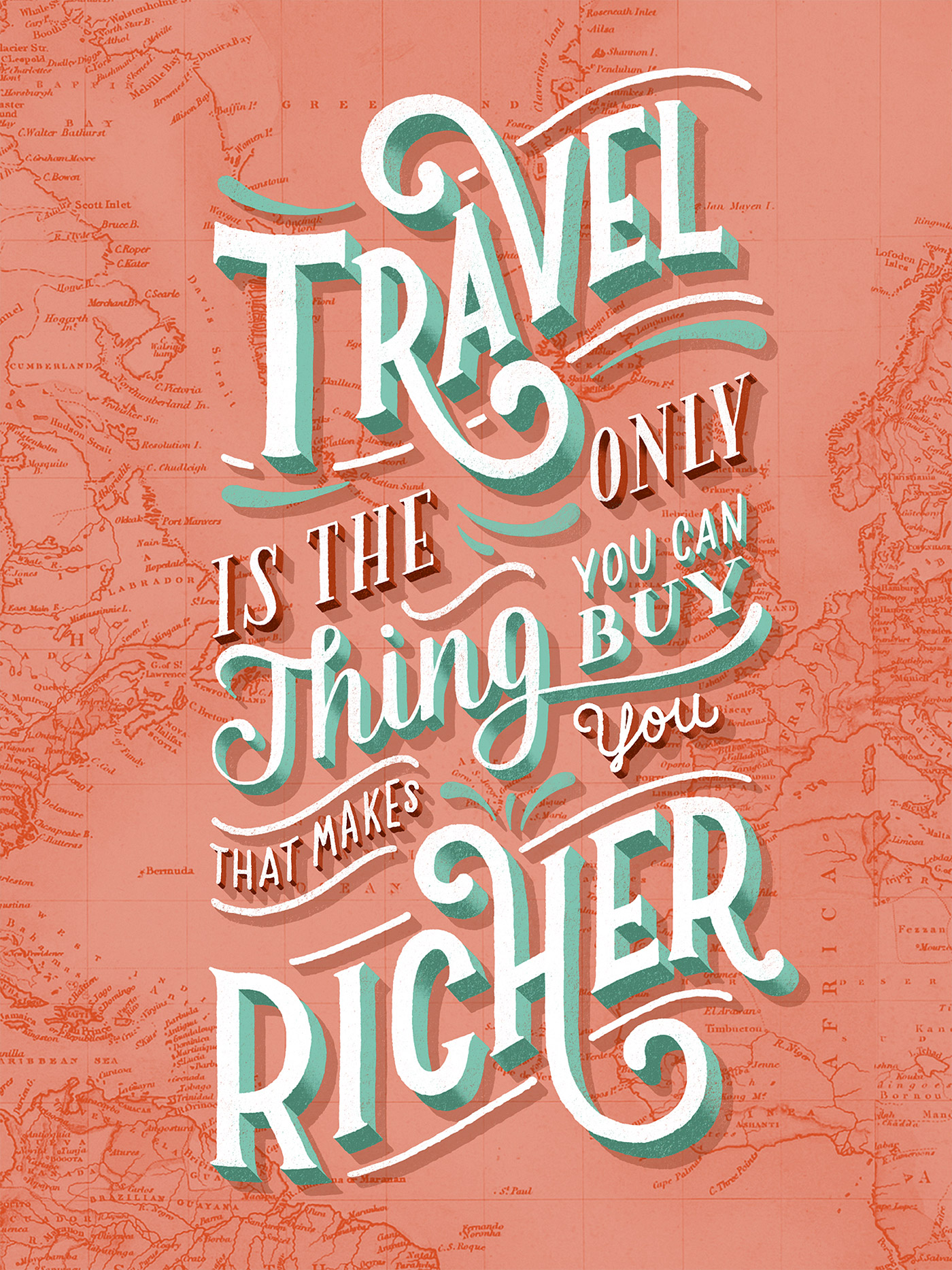 26 Letters 26,000 Miles: Travel Posters by Lauren Hom | Daily design  inspiration for creatives | Inspiration Grid