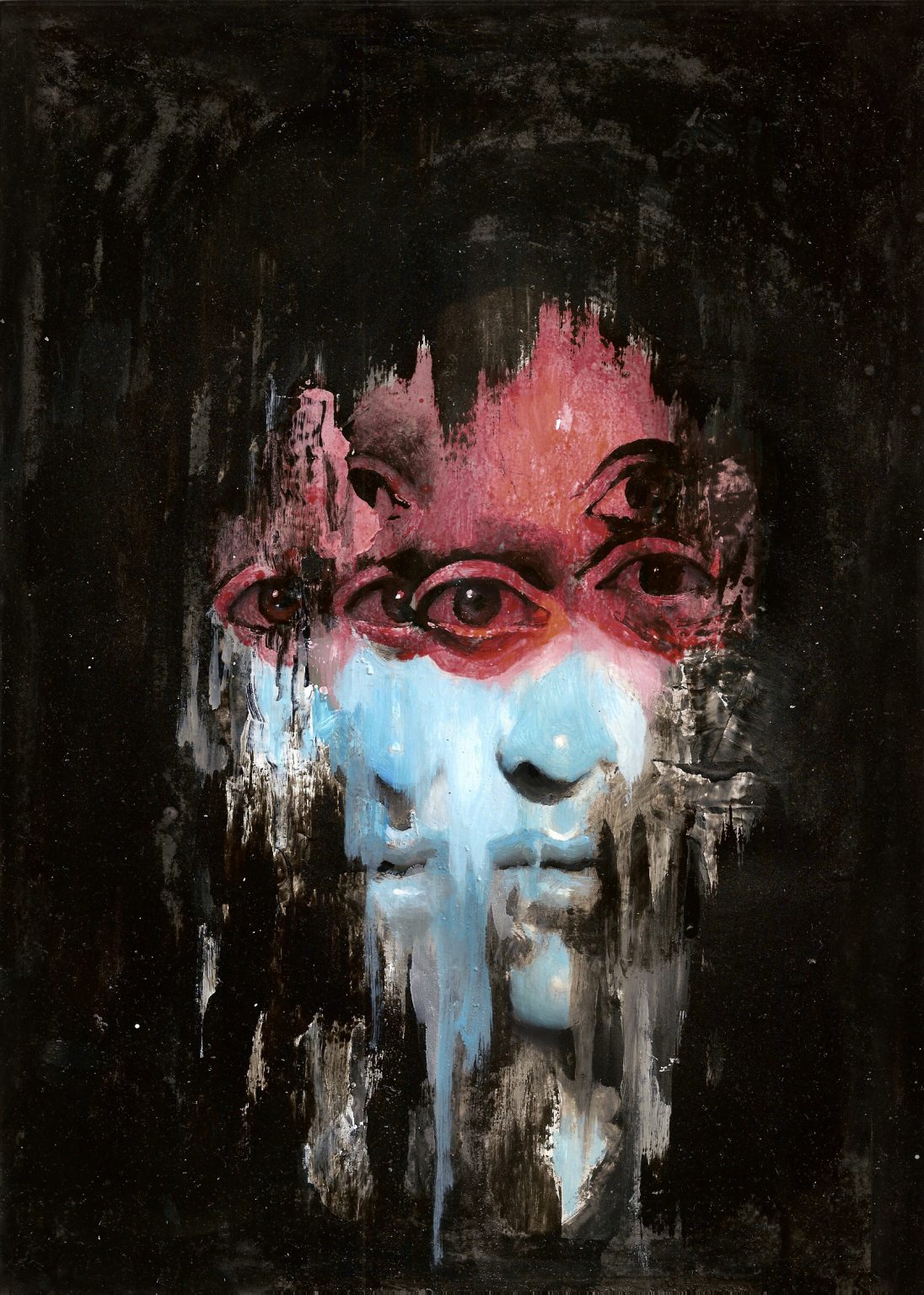 Fading Figures Expressive Paintings by Nima Tayebian Daily design