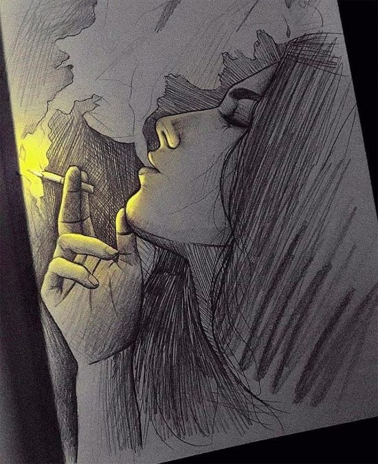 Lit: Fluorescent Pencil Drawings by Enrique Bernal | Daily design ...