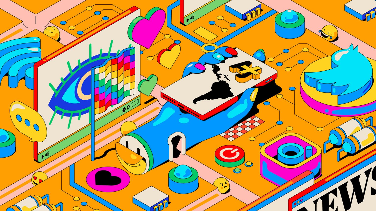 Colorful Illustrations by Meme | Daily design inspiration for creatives ...
