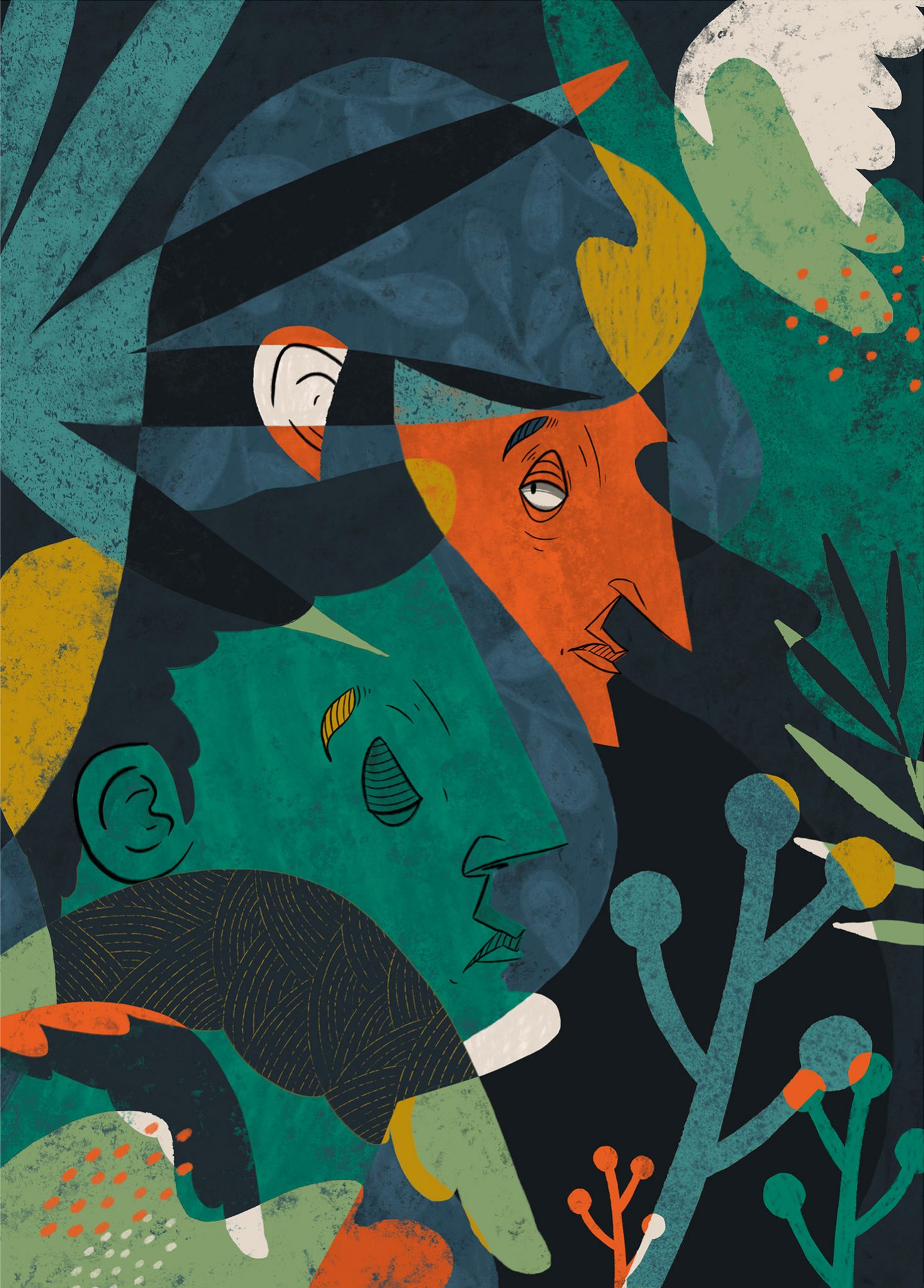 Editorial Illustrations by Mete Kaplan Eker | Daily design inspiration ...