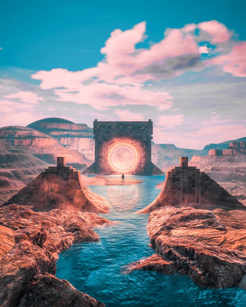Out of this world: Digital Art by Engwind | Daily design inspiration ...