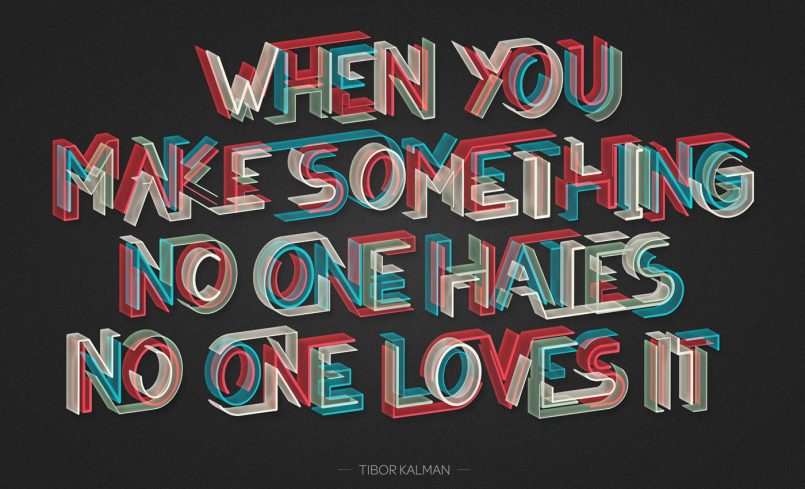 Typographic Artworks by Mario de Meyer | Daily design inspiration for ...