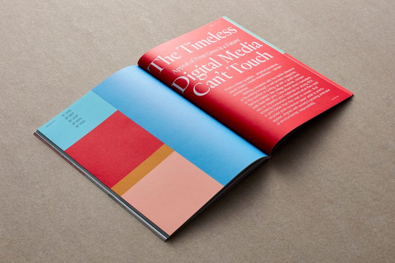 Rolland Fine Papers Magazine by Caserne | Daily design inspiration for ...