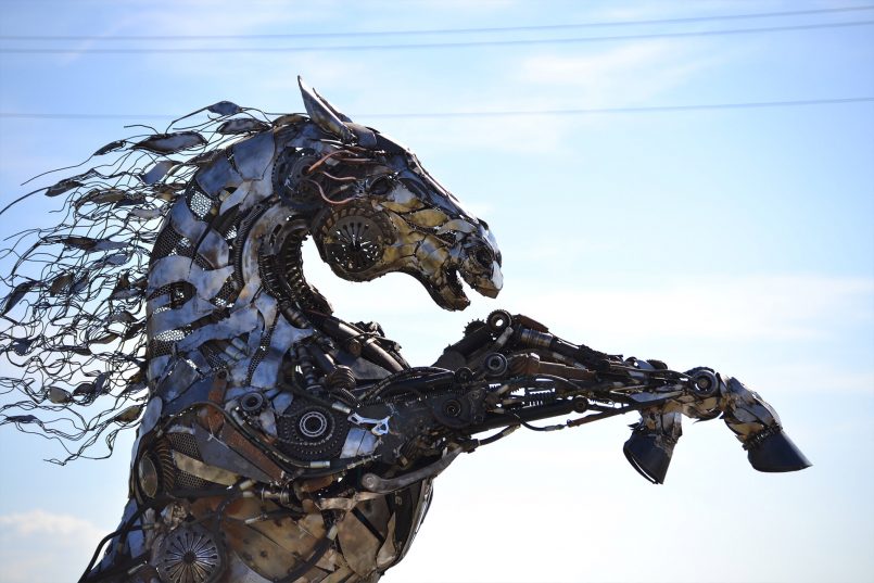 Scrap Metal Sculptures by Cem Özkan | Daily design inspiration for ...