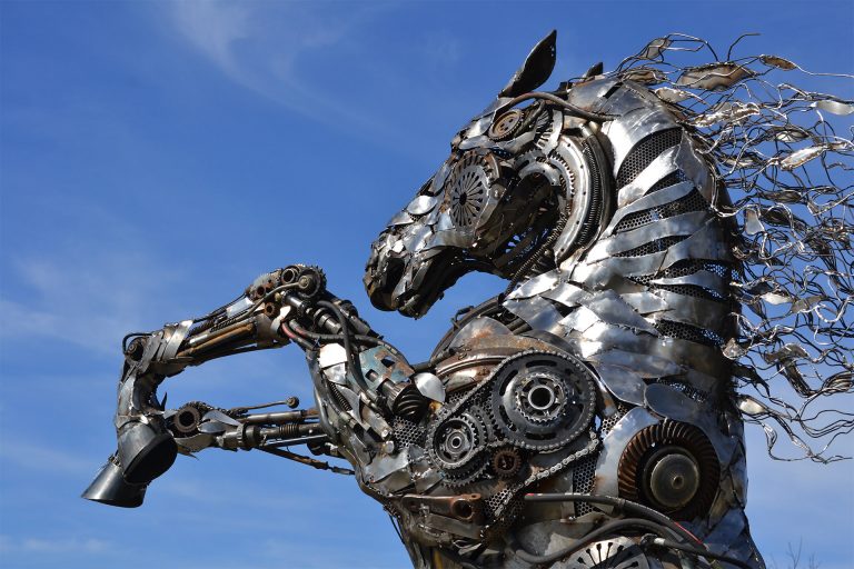 Scrap Metal Sculptures by Cem Özkan | Daily design inspiration for ...