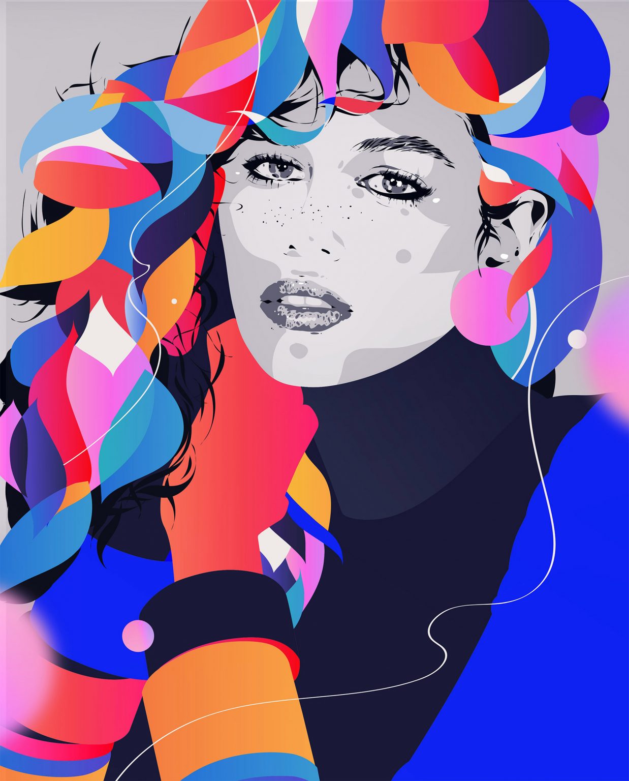 Vibrant Illustrations by Bram Vanhaeren | Daily design inspiration for ...