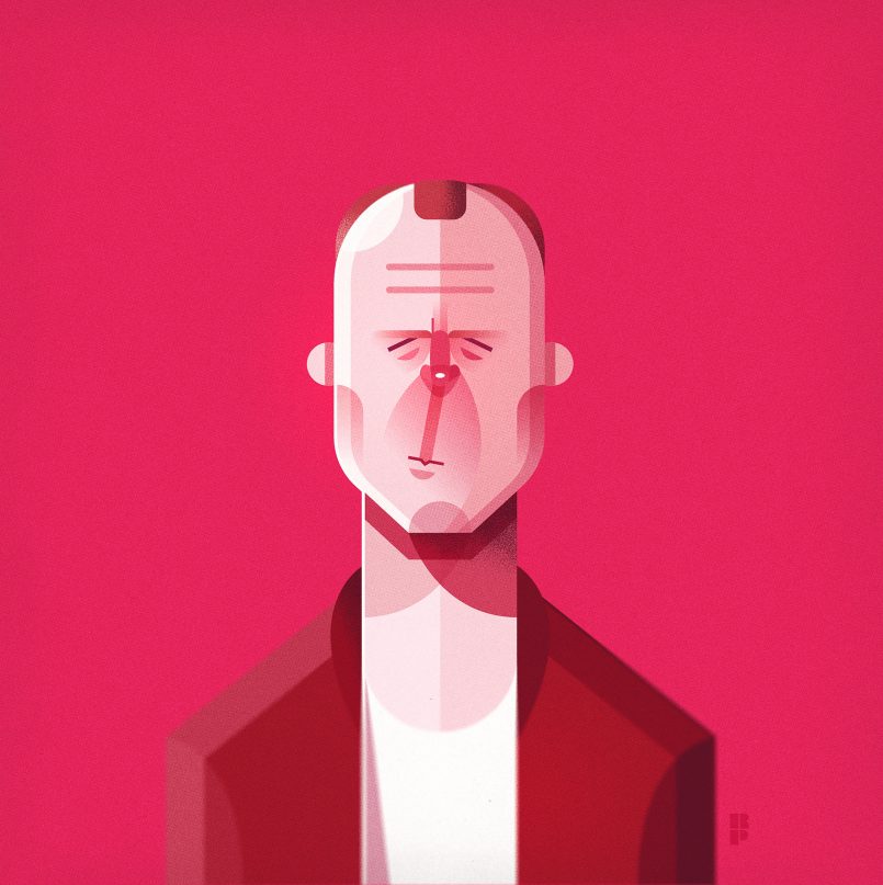 Actors: Pop Culture Illustrations by Ricardo Polo | Daily design ...