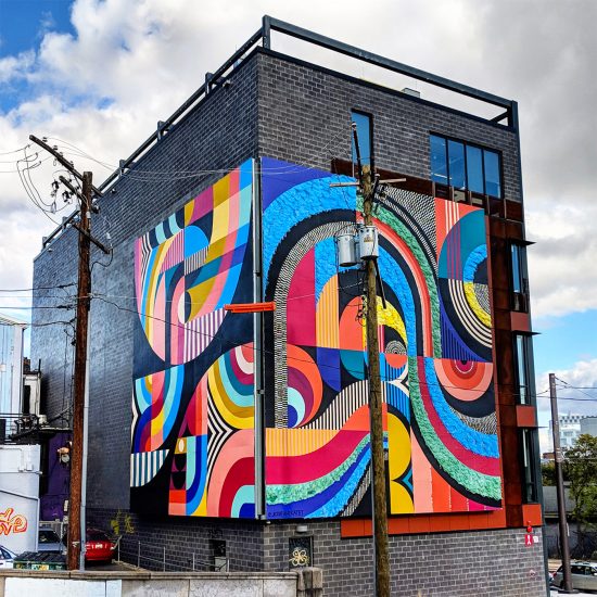 Geometric Murals & Street Art by Jessie & Katey | Daily design ...