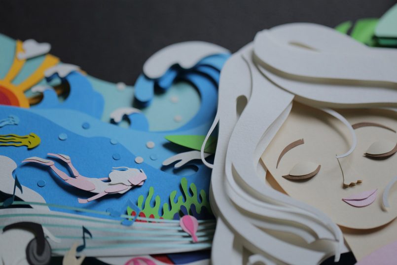 More Paper Artworks by John Ed De Vera | Daily design inspiration for ...