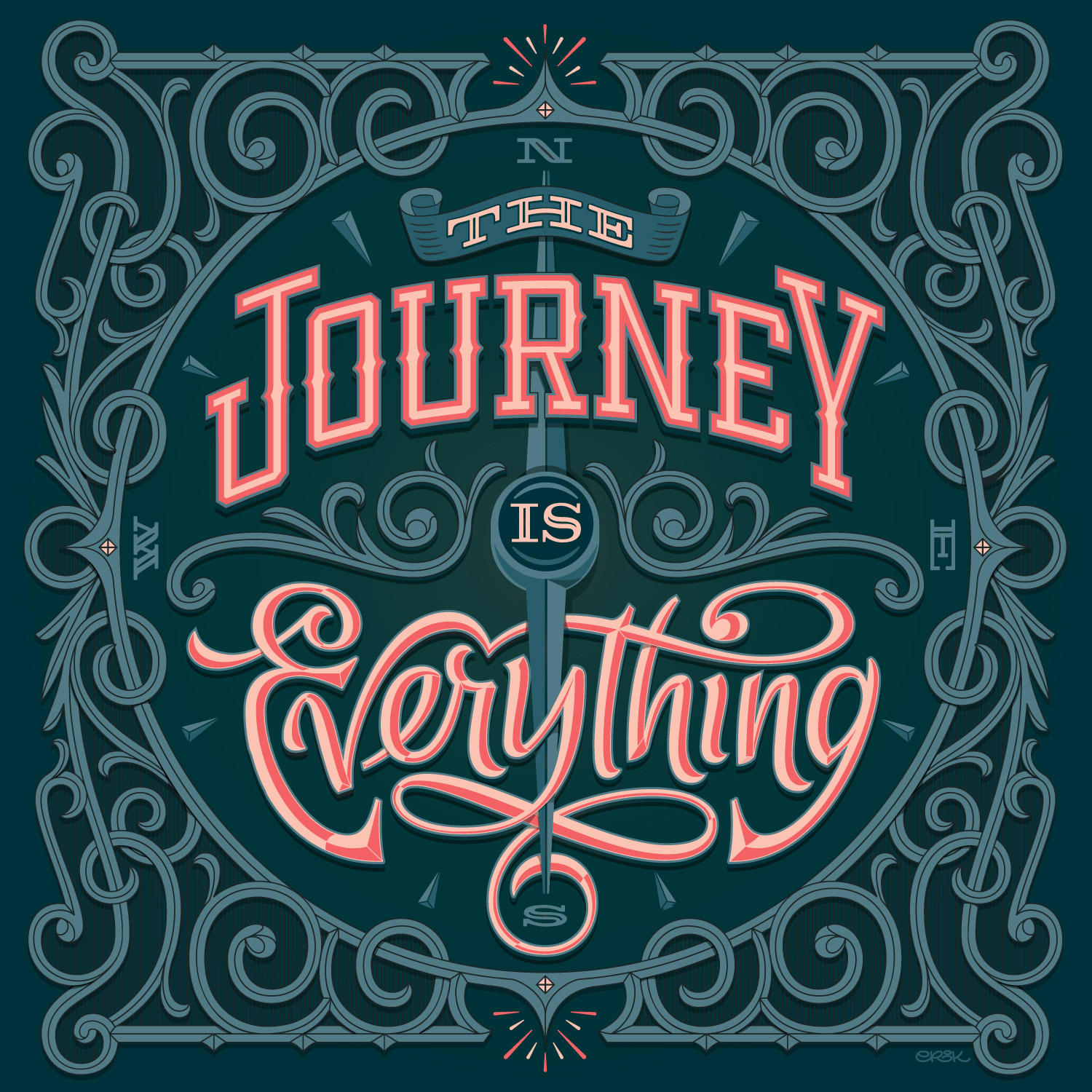 Artistic Lettering: 15 examples to inspire you | Daily design