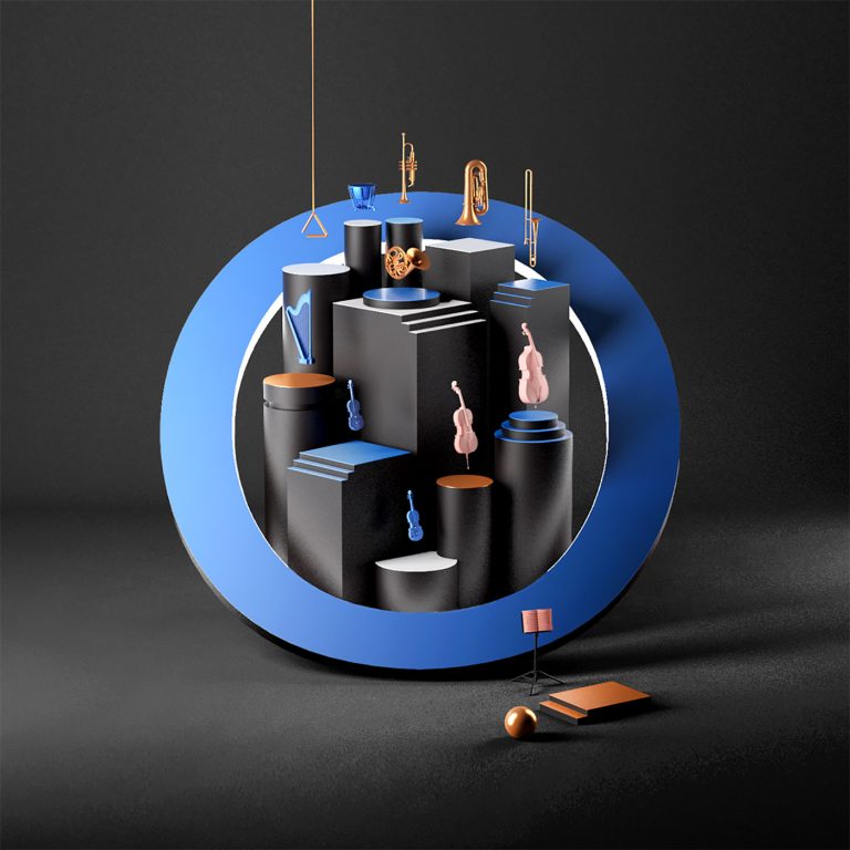 Typographic Musical Instruments by Francisco Cortés | Daily design ...